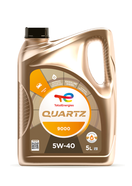 Lubricante Quartz 9000 de TotalEnergies